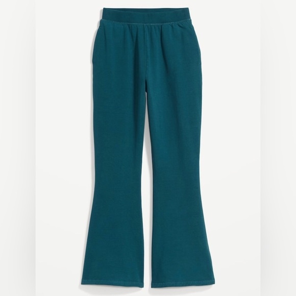 NWT! Women's Extra High-Waisted Snuggly Fleece Flare Sweatpants - Size XXL💎 - Picture 4 of 9